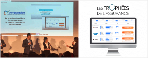 comparadise - trophées de l'assurance